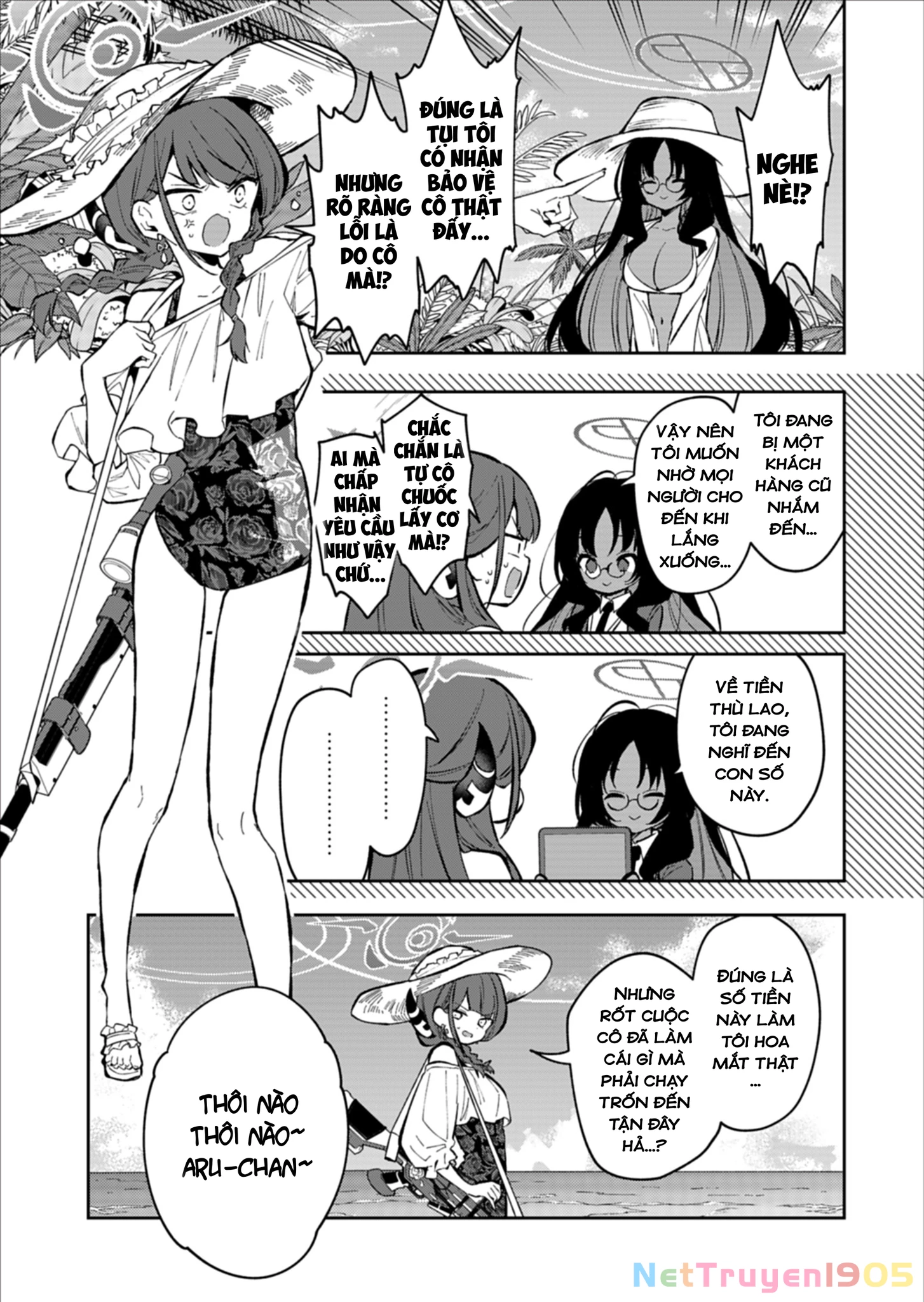 Blue Archive: Nhật Kí Nghiệp Vụ Của Handyman68 Chapter 24.5 - 4