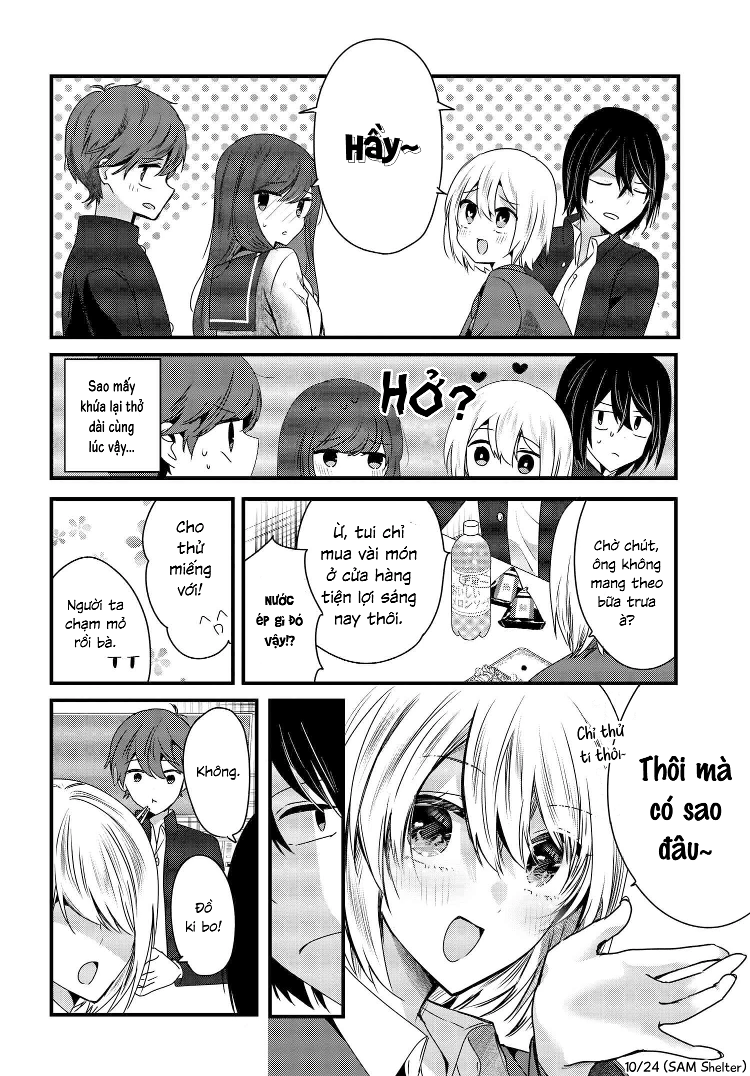 Tozaki-San Chỉ Lạnh Lùng Với Tôi Chapter 6 - 10