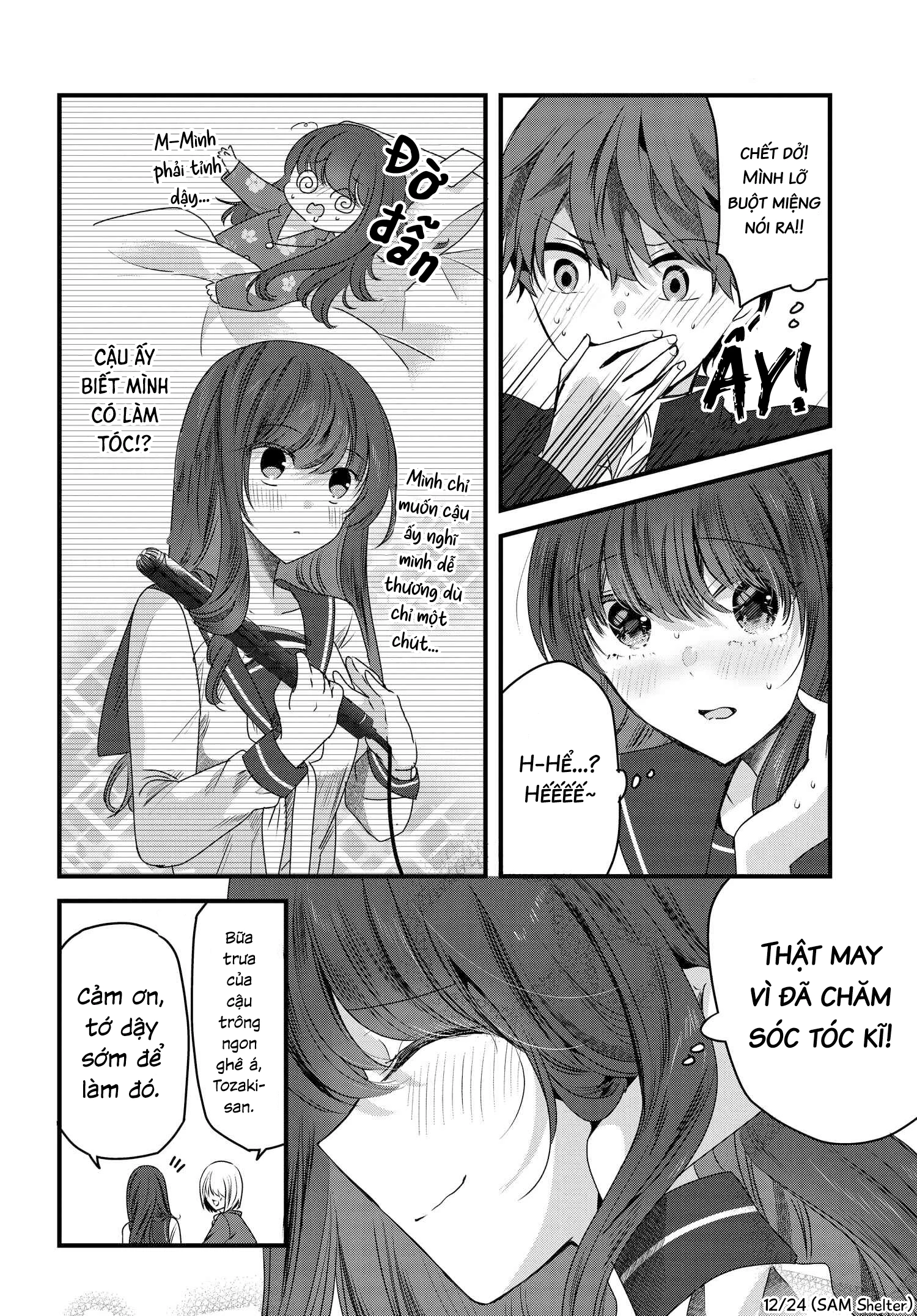 Tozaki-San Chỉ Lạnh Lùng Với Tôi Chapter 6 - 12
