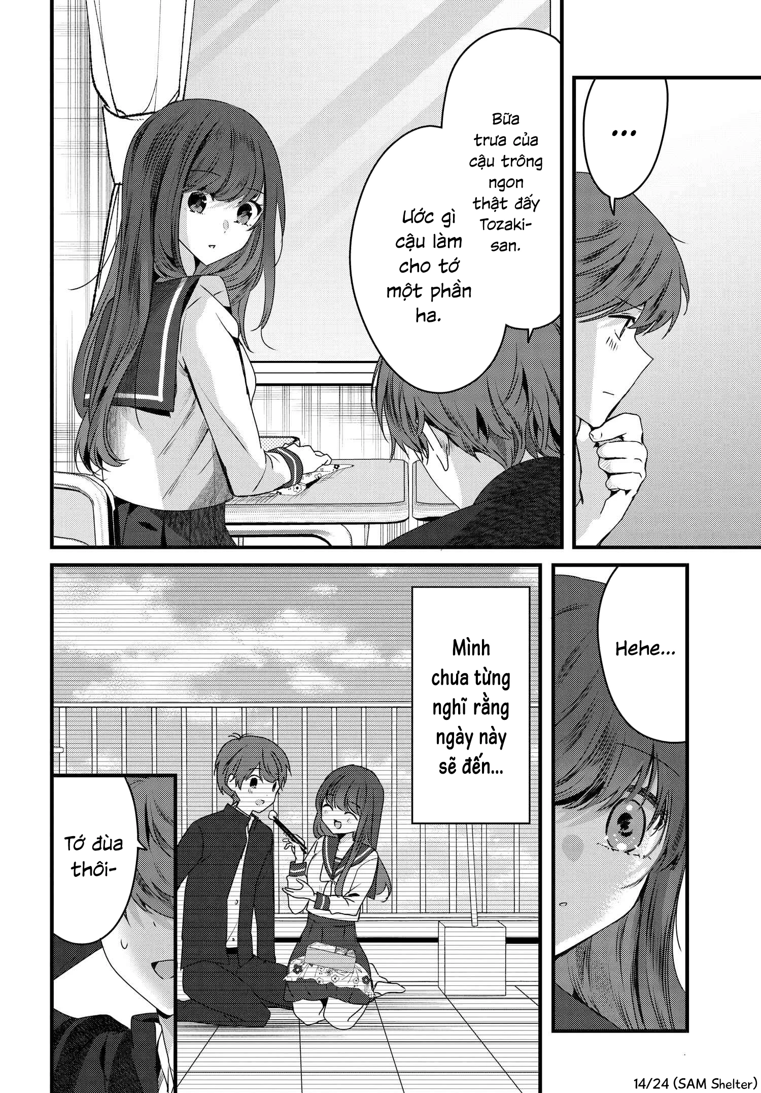 Tozaki-San Chỉ Lạnh Lùng Với Tôi Chapter 6 - 14