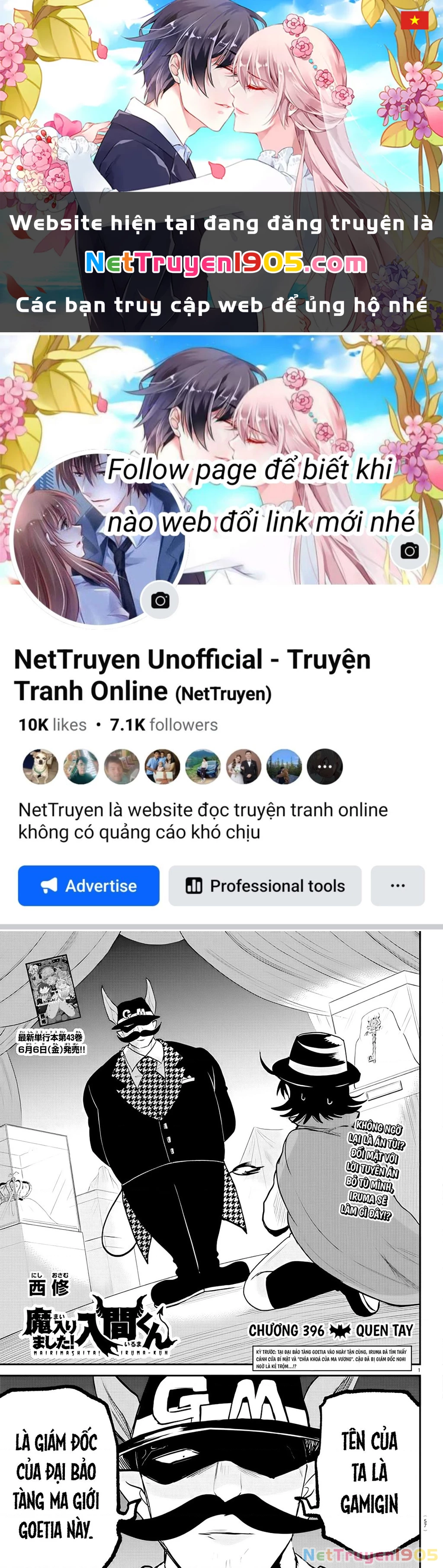 Chào Mừng Cậu Đến Trường Iruma-Kun Chapter 396 - 1