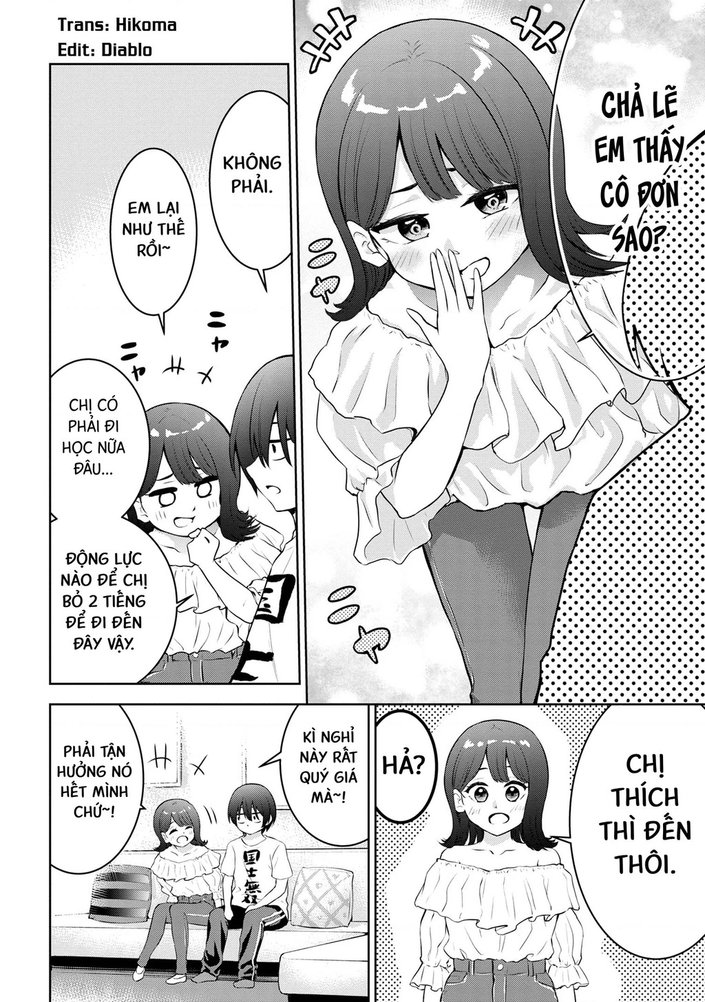 Hôm nay chị lại tới nữa à, Yoda-senpai? Chapter 21 - 3