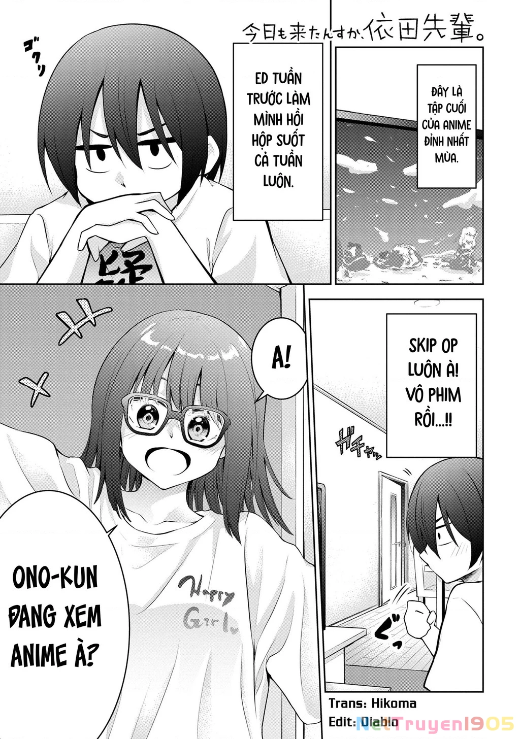 Hôm nay chị lại tới nữa à, Yoda-senpai? Chapter 23 - 2