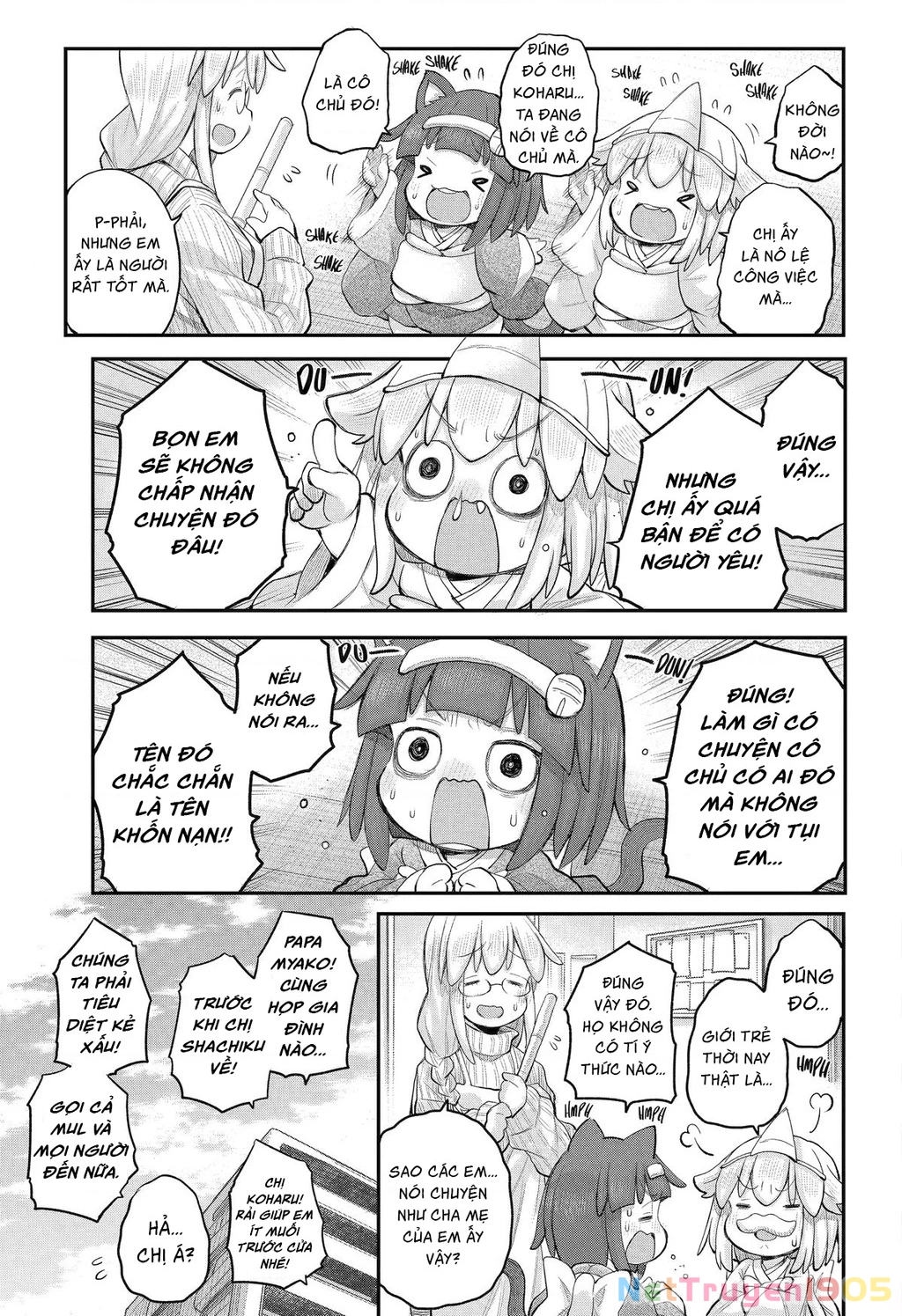 Miss Shachiku and the Little Baby Ghost Chapter 117 - 4