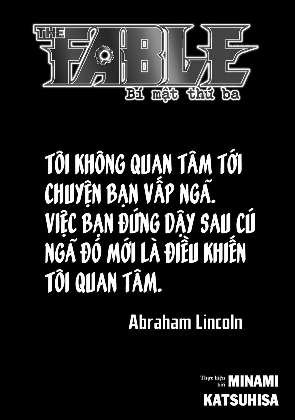 The Fable: Bí Mật Thứ Ba Chapter 1 - 12