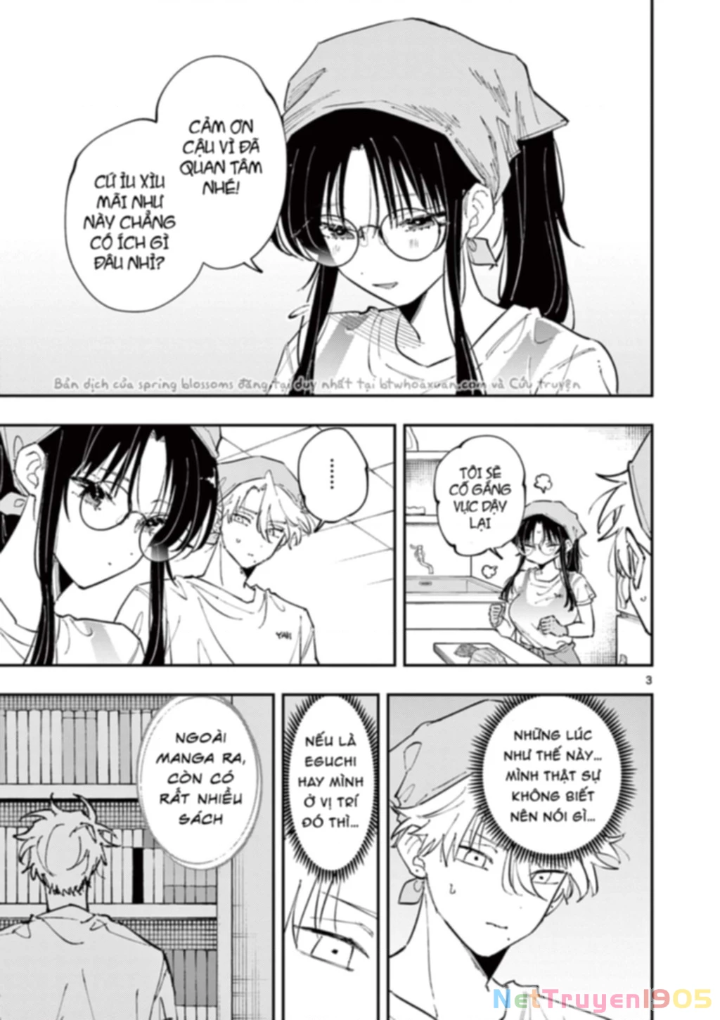 Nhỏ ngồi cạnh bên nhìn tôi với ánh mắt như vậy Chapter 55 - 4