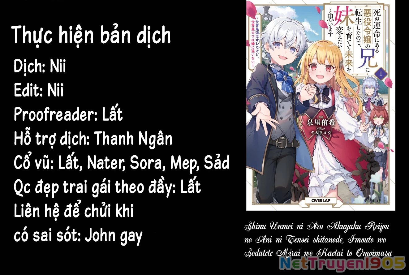 Shinu Unmei ni Aru Akuyaku Reijou no Ani ni Tensei shitanode, Imouto wo Sodatete Mirai wo Kaetai to Omoimasu Chapter 4 - 39
