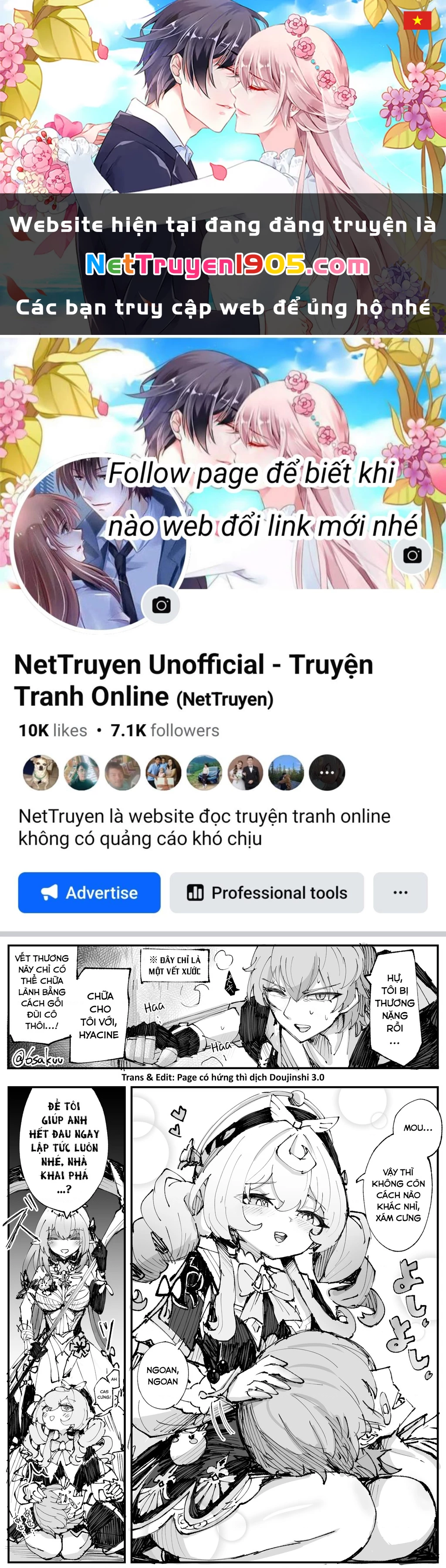 Tuyển tập truyện dịch của Page có hứng thì dịch Doujinshi Chapter 789 - 1