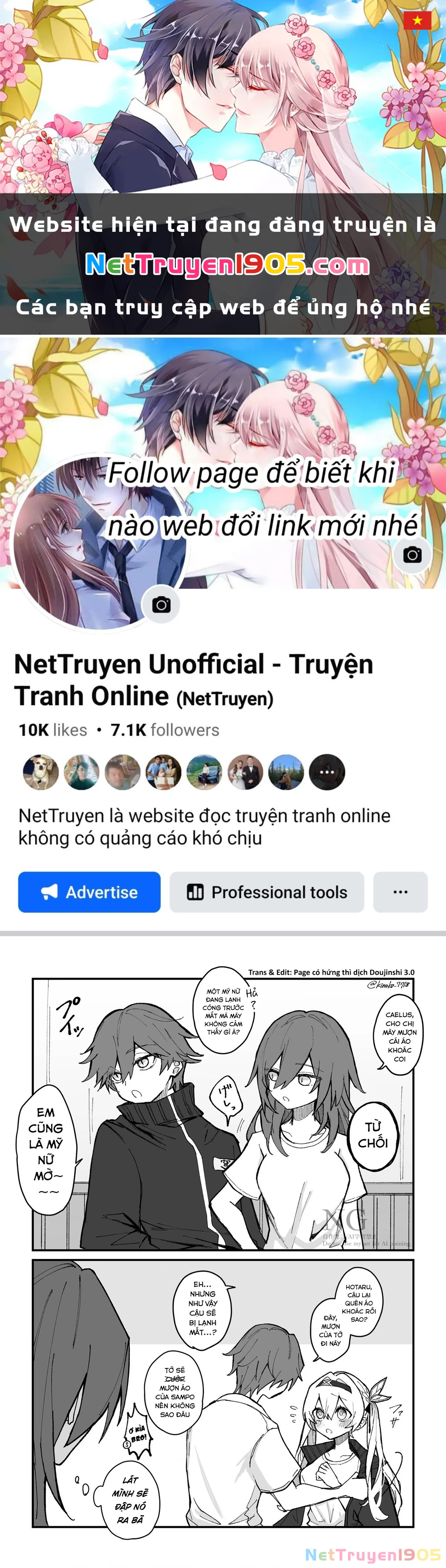 Tuyển tập truyện dịch của Page có hứng thì dịch Doujinshi Chapter 791 - 1