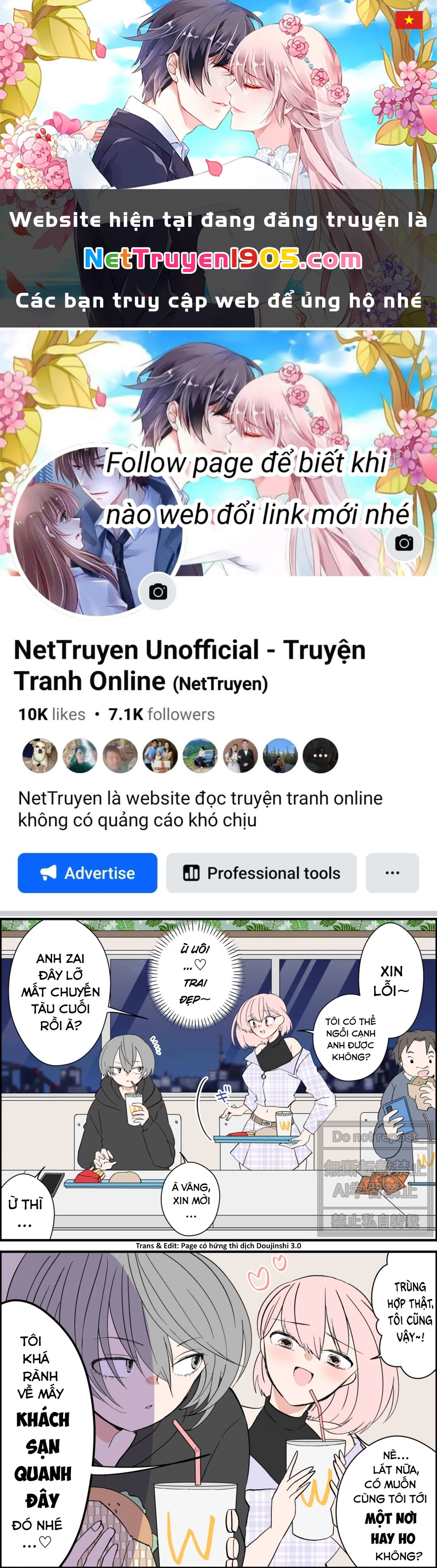 Tuyển tập truyện dịch của Page có hứng thì dịch Doujinshi Chapter 795 - 1