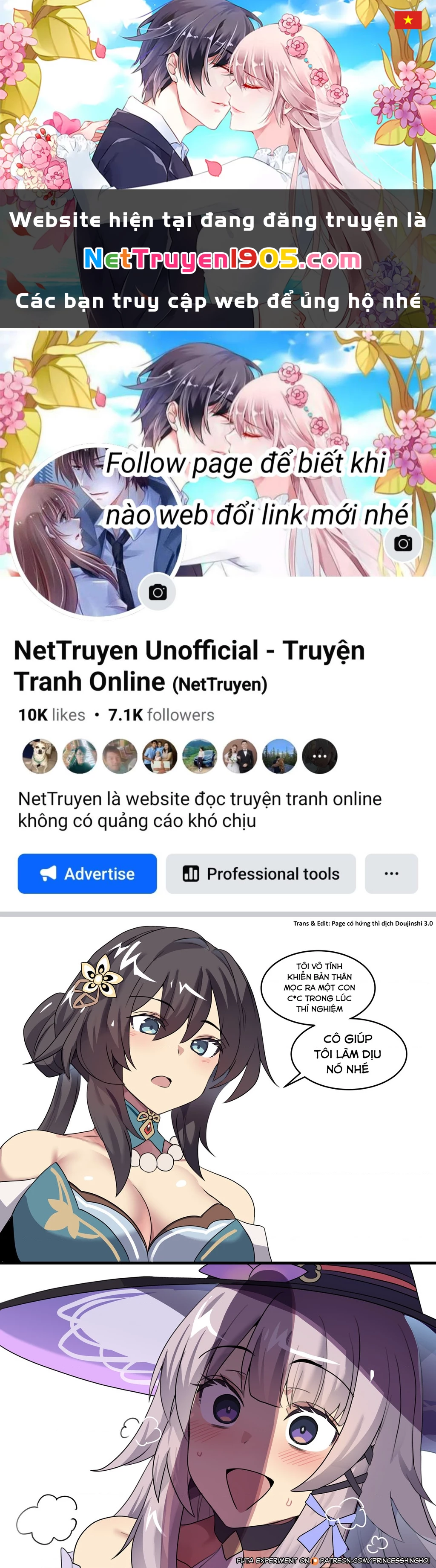 Tuyển tập truyện dịch của Page có hứng thì dịch Doujinshi Chapter 796 - 1