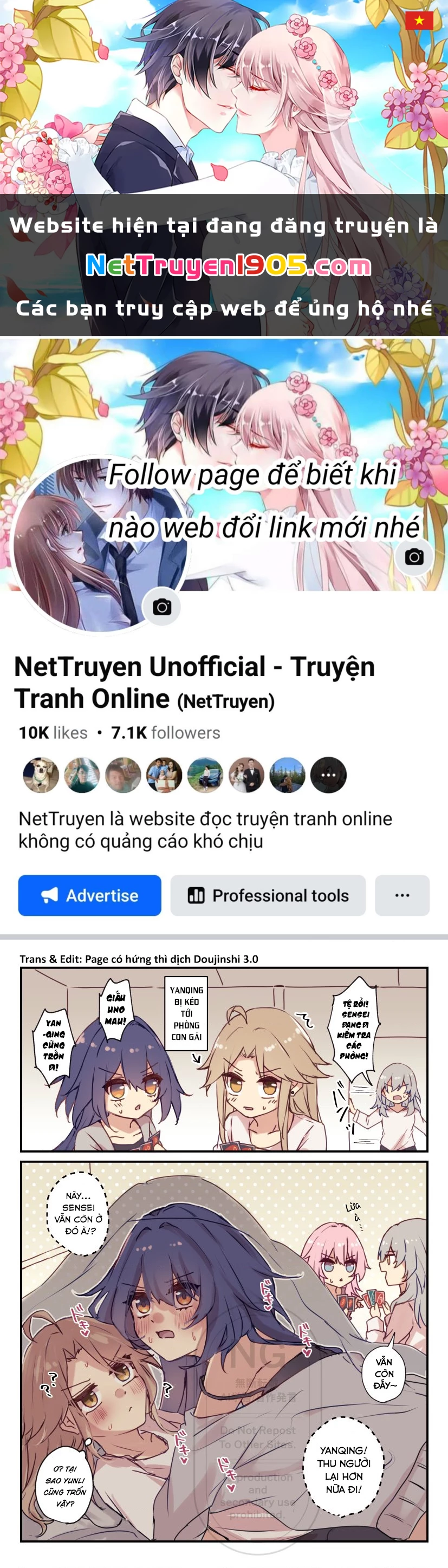 Tuyển tập truyện dịch của Page có hứng thì dịch Doujinshi Chapter 798 - 1