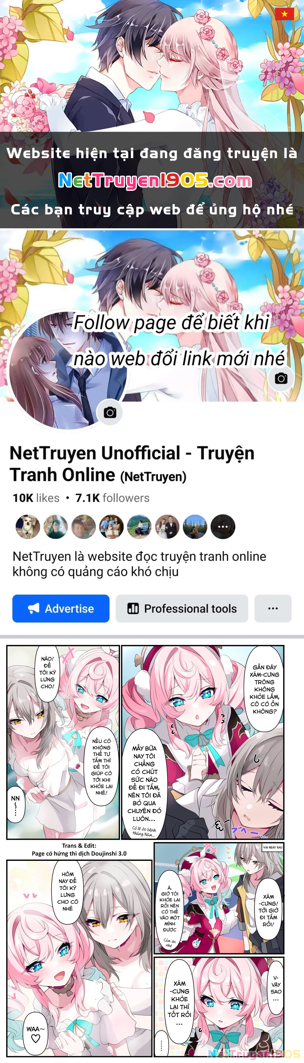 Tuyển tập truyện dịch của Page có hứng thì dịch Doujinshi Chapter 801 - 1