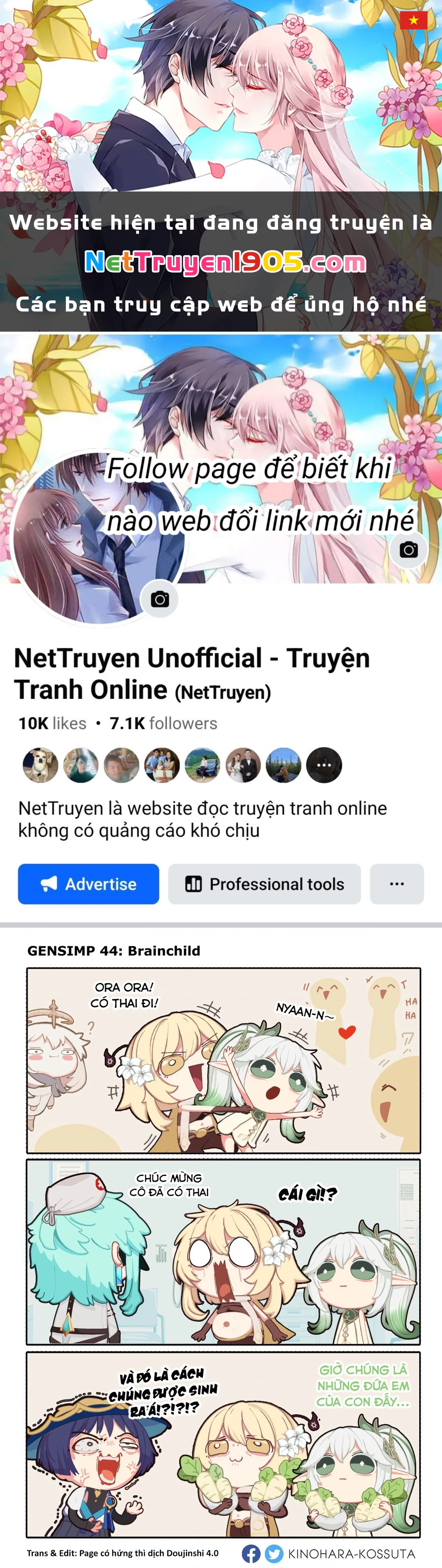 Tuyển tập truyện dịch của Page có hứng thì dịch Doujinshi Chapter 802 - 1