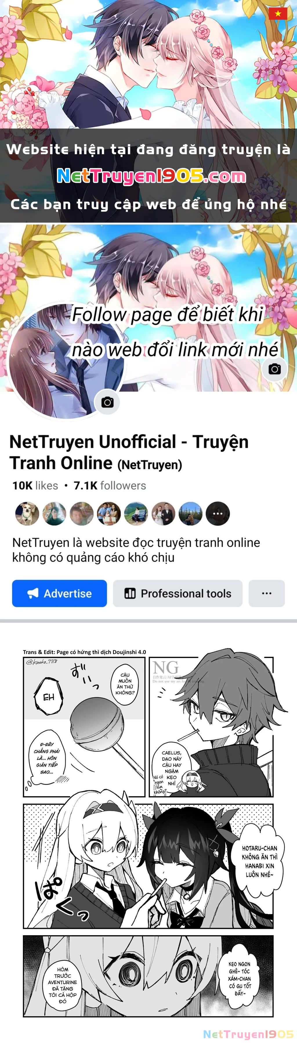 Tuyển tập truyện dịch của Page có hứng thì dịch Doujinshi Chapter 804 - 1