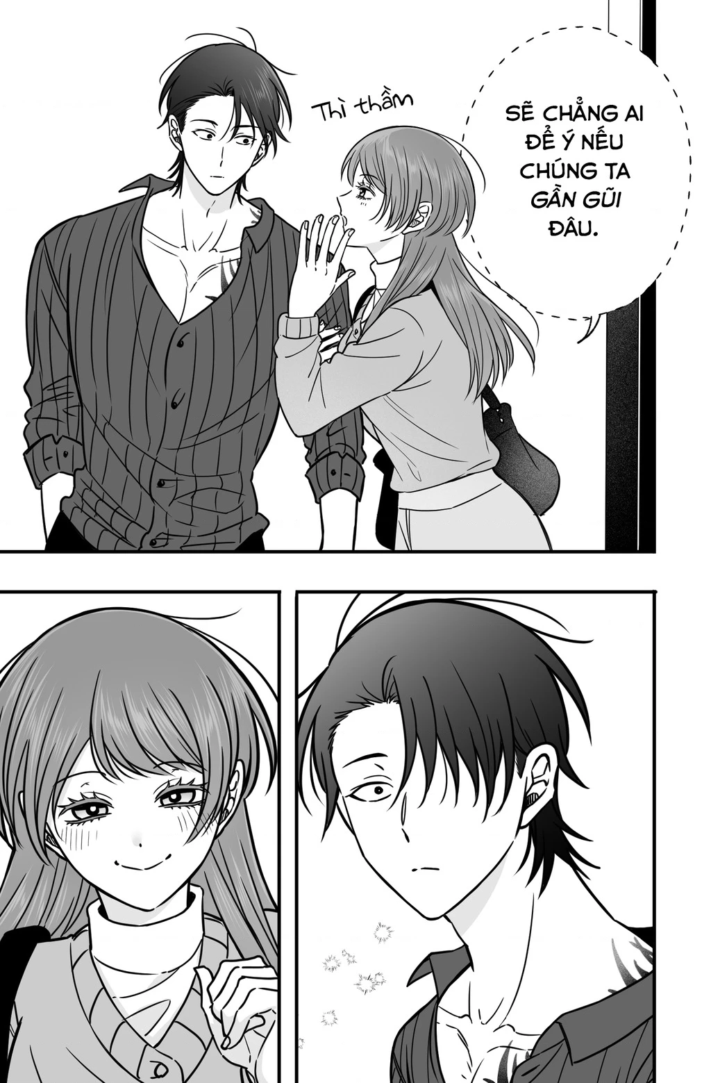 Chả là tôi thích kiểu 'gap couple' thế này Chapter 14 - 3