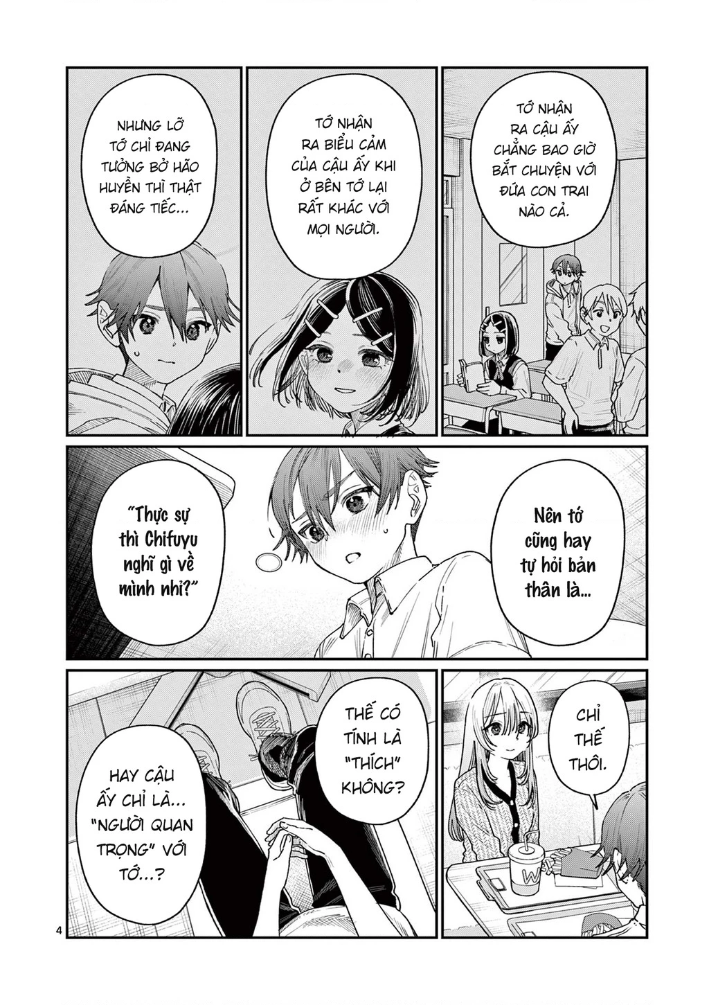Tình yêu màu Lam nhà Wakaba Chapter 20 - 4