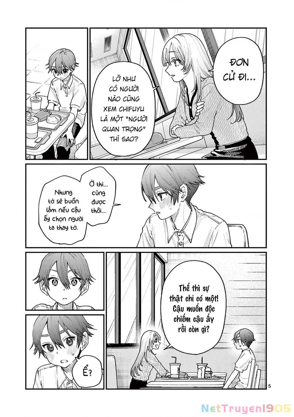 Tình yêu màu Lam nhà Wakaba Chapter 20 - 5