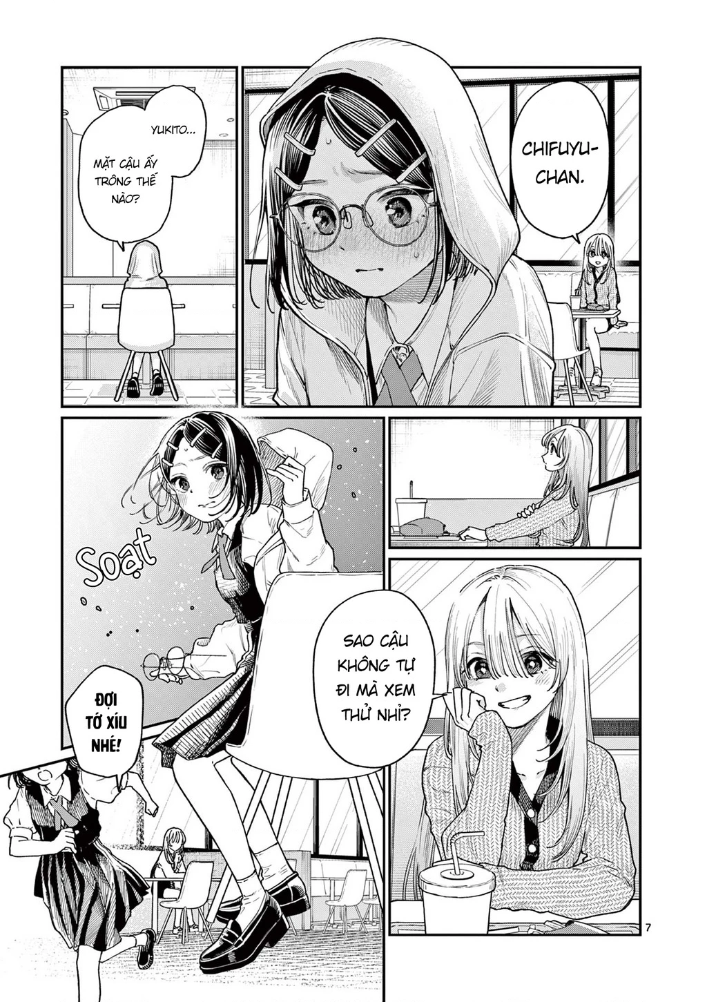 Tình yêu màu Lam nhà Wakaba Chapter 20 - 7