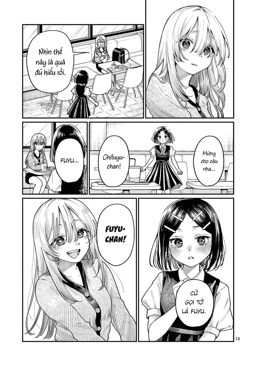 Tình yêu màu Lam nhà Wakaba Chapter 20 - 13