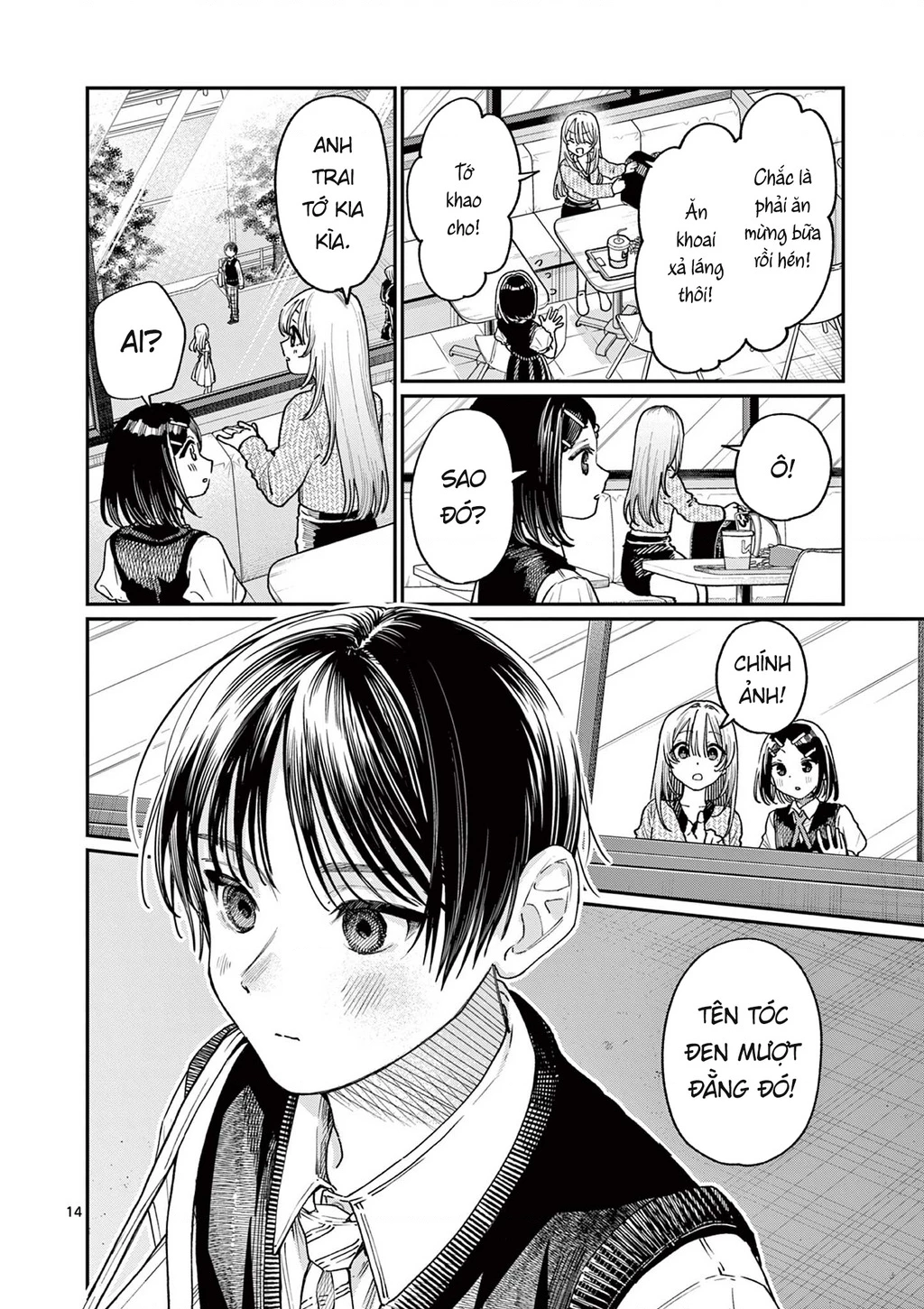 Tình yêu màu Lam nhà Wakaba Chapter 20 - 14