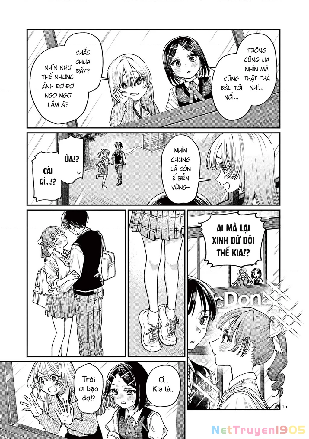 Tình yêu màu Lam nhà Wakaba Chapter 20 - 15