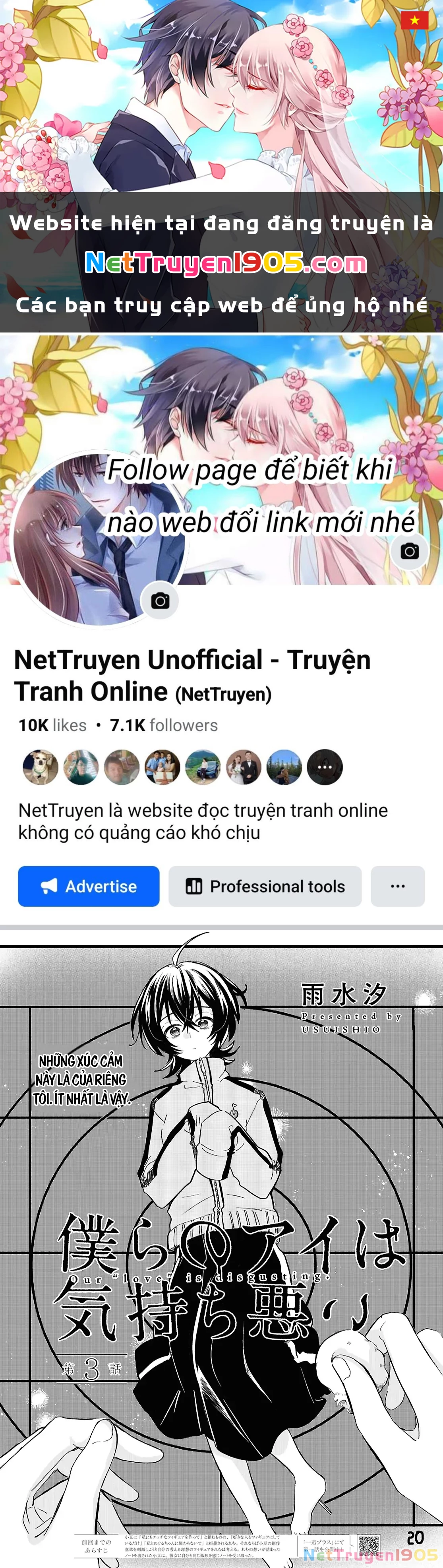“Tình Yêu” Của Đôi Ta Thật Ghê Tởm Chapter 3 - 1