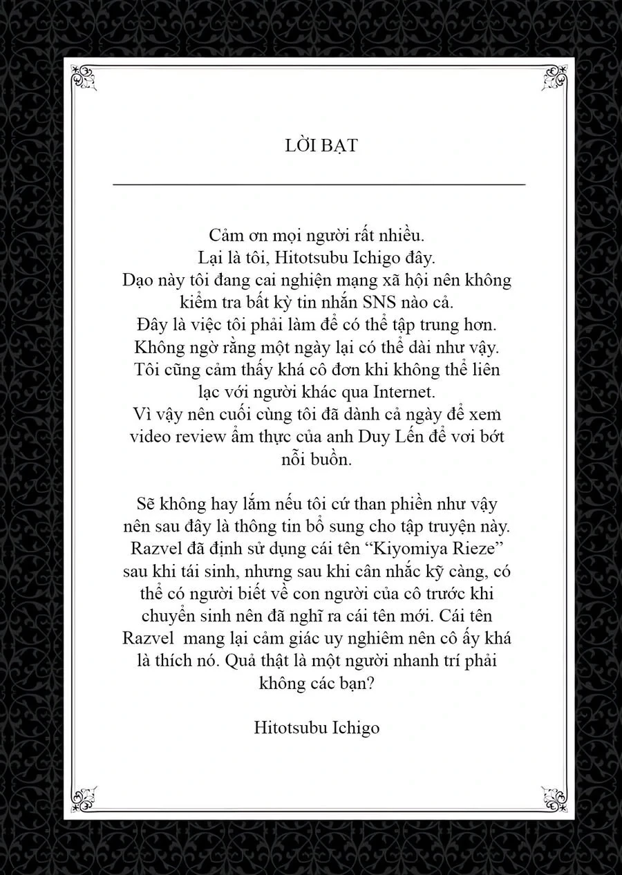 Kẻ Giết Người Hàng Loạt Chuyển Sinh Sang Thế Giới Khác Chapter 16.5 - 2