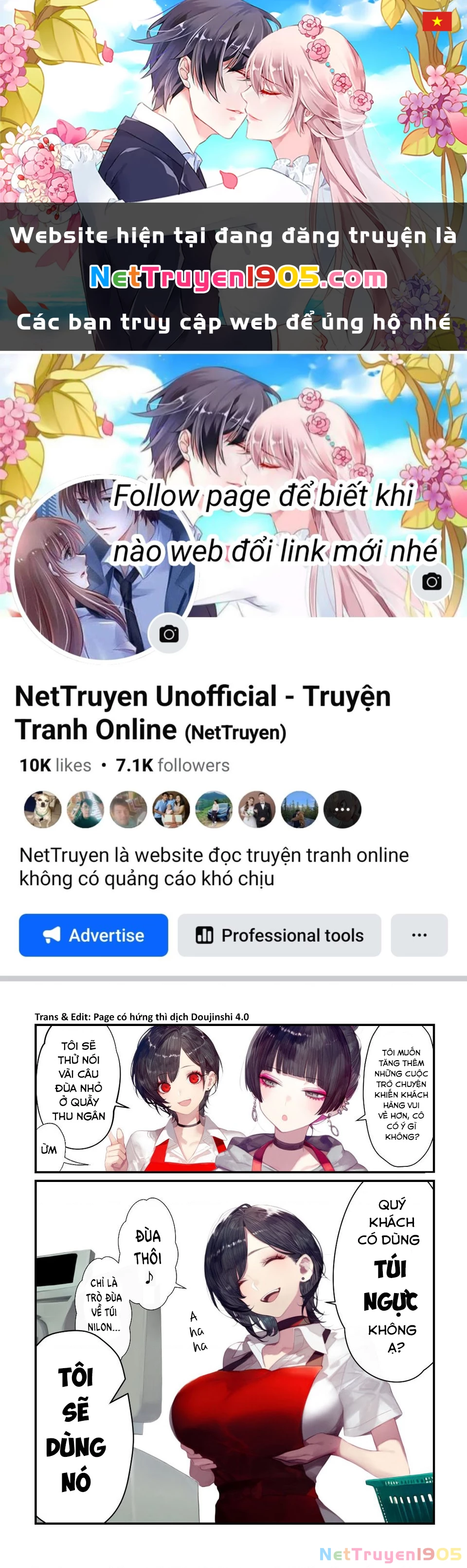 Tuyển tập truyện dịch của Page có hứng thì dịch Doujinshi Chapter 807 - 1