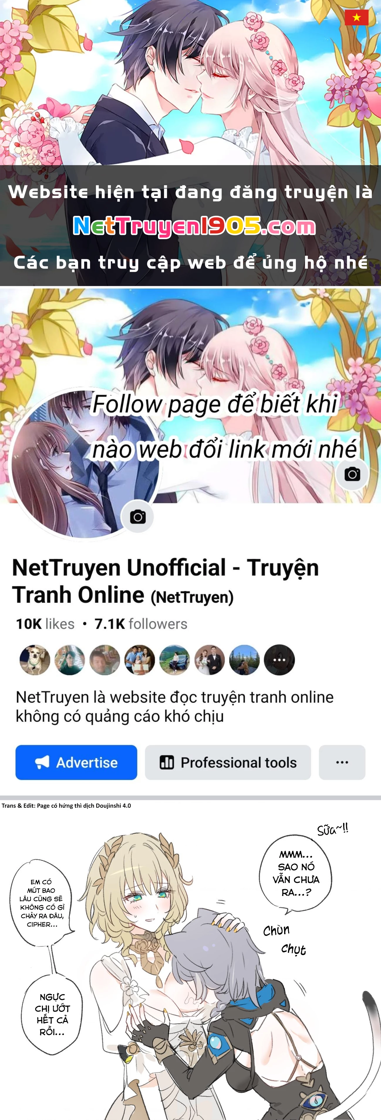 Tuyển tập truyện dịch của Page có hứng thì dịch Doujinshi Chapter 811 - 1