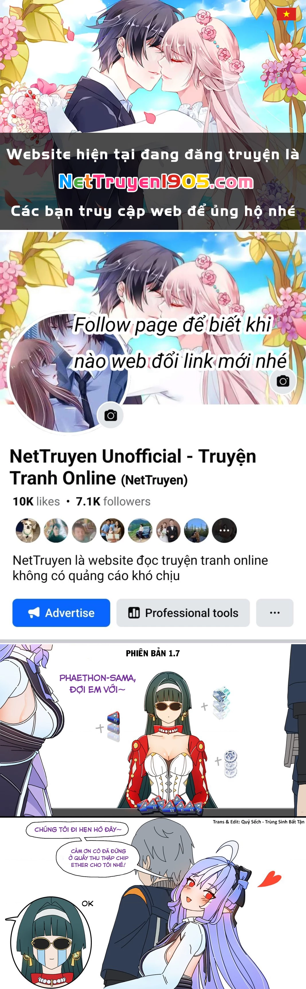 Tuyển tập truyện dịch của Page có hứng thì dịch Doujinshi Chapter 819 - 1