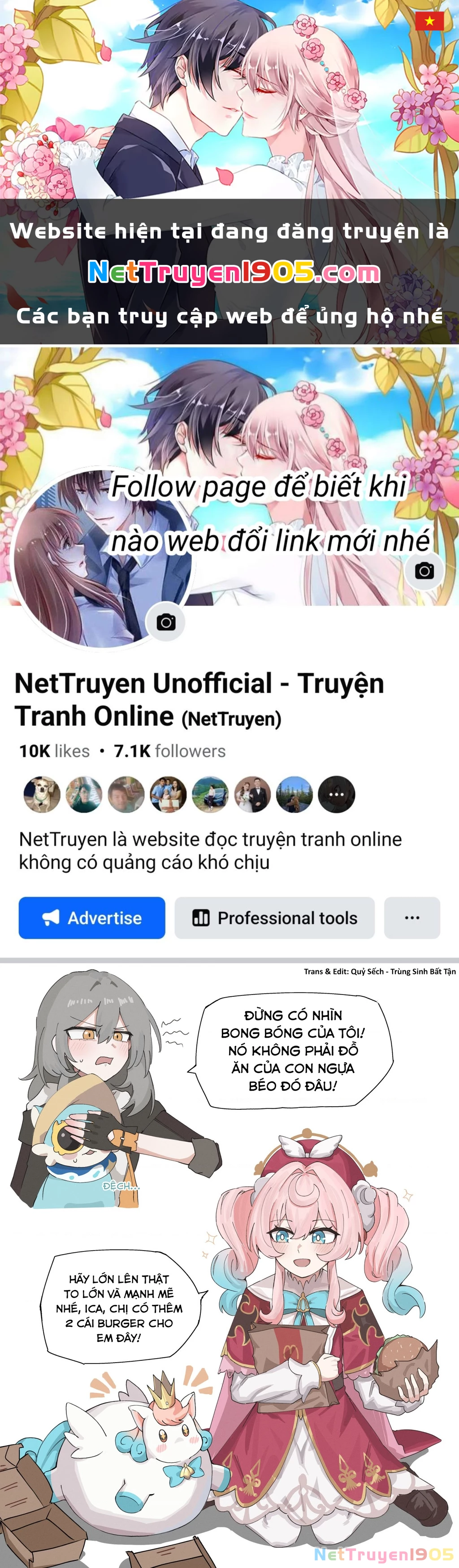 Tuyển tập truyện dịch của Page có hứng thì dịch Doujinshi Chapter 822 - 1