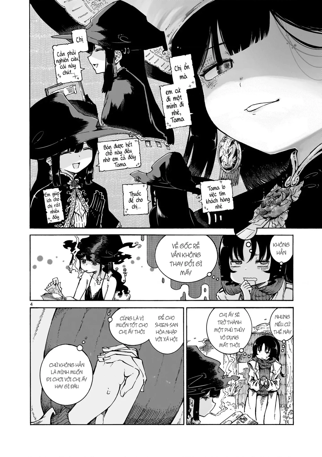 Majo to Kyurasu - Phù thủy phê pha Chapter 3.1 - 5