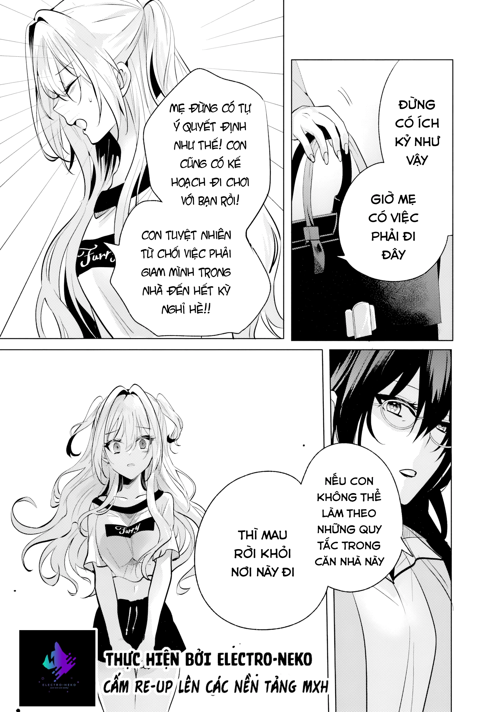 Sau giờ học, tại quán ăn gia đình, với cô bạn cùng lớp Chapter 7.1 - 7