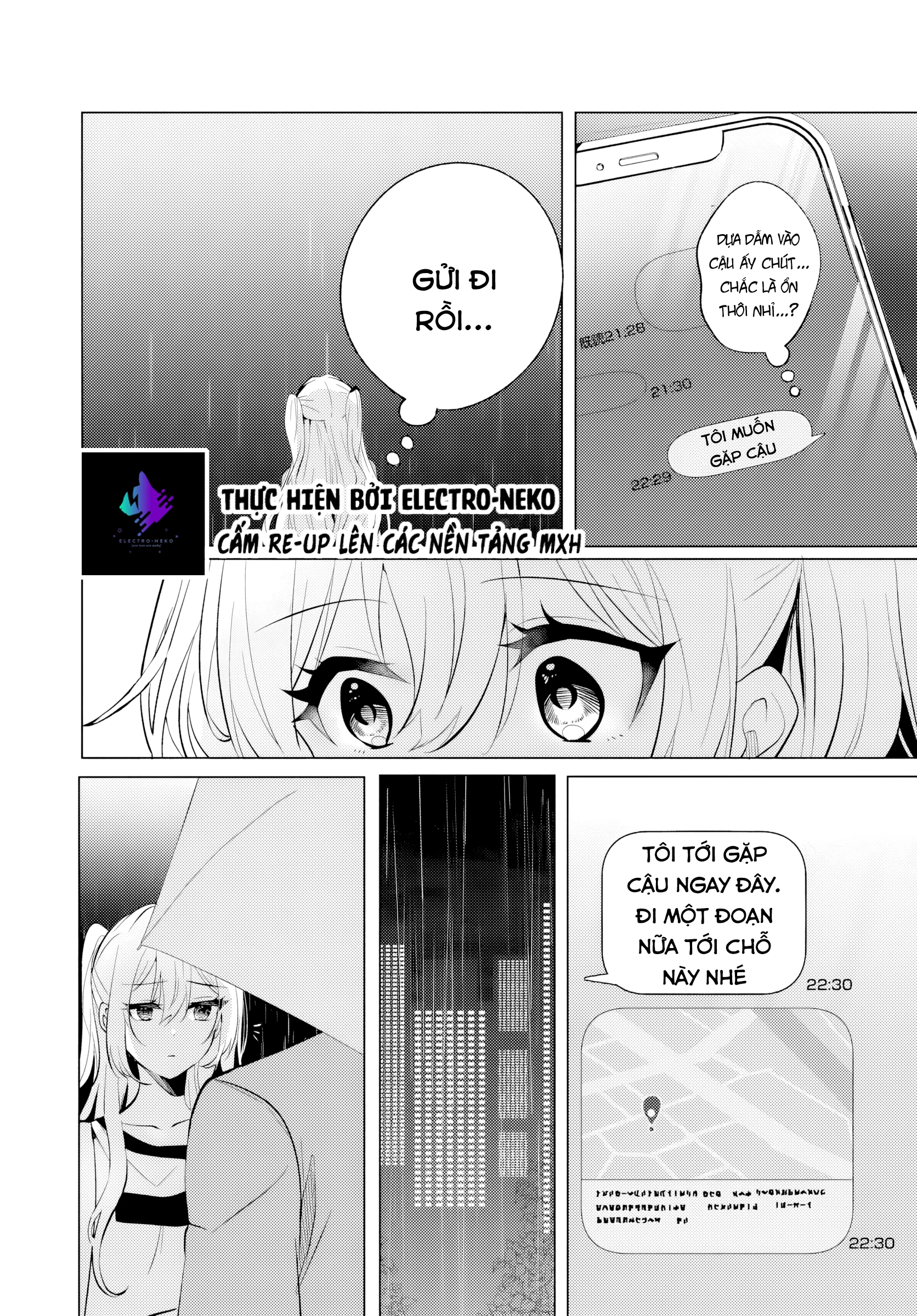 Sau giờ học, tại quán ăn gia đình, với cô bạn cùng lớp Chapter 7.1 - 10