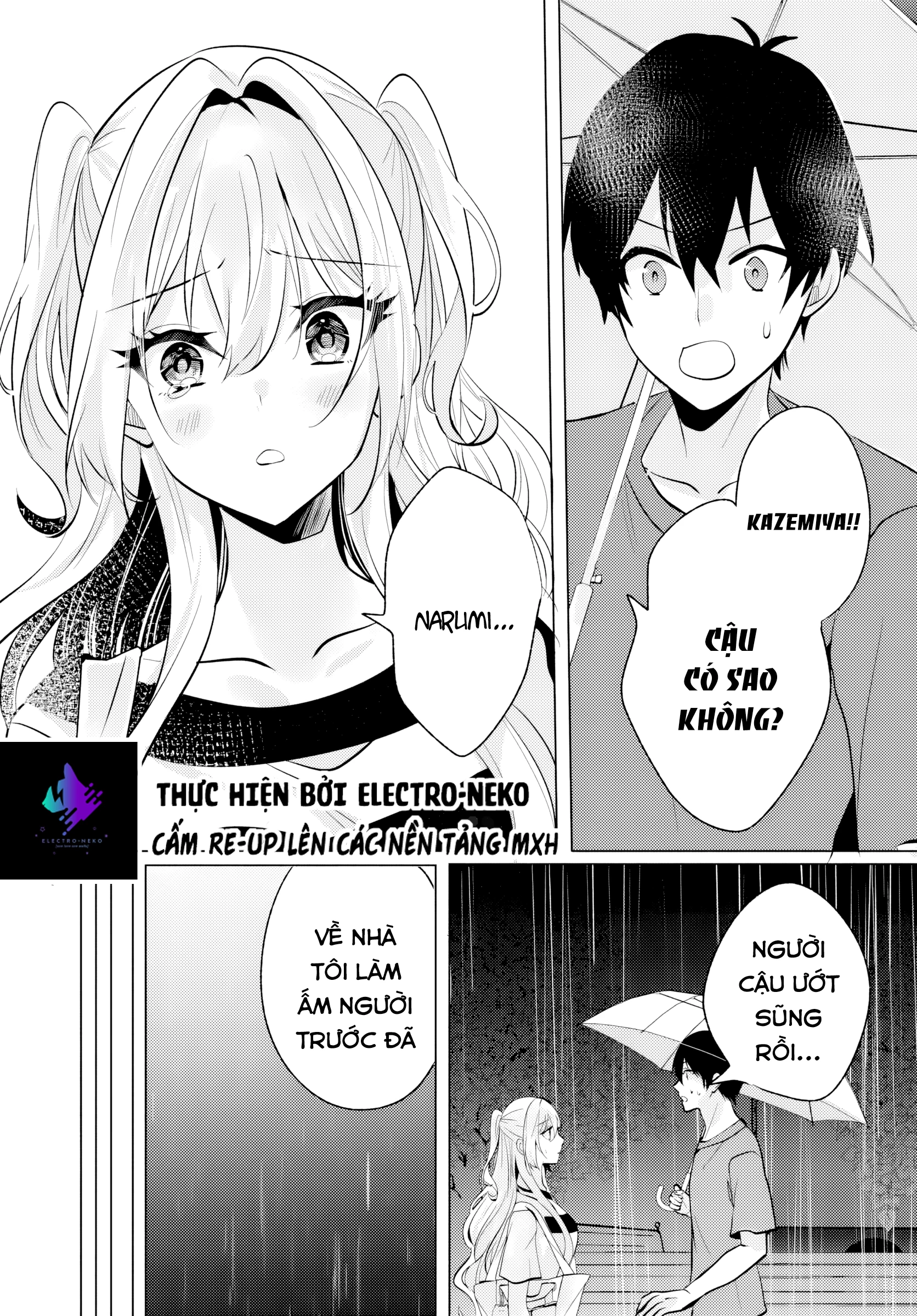 Sau giờ học, tại quán ăn gia đình, với cô bạn cùng lớp Chapter 7.1 - 11