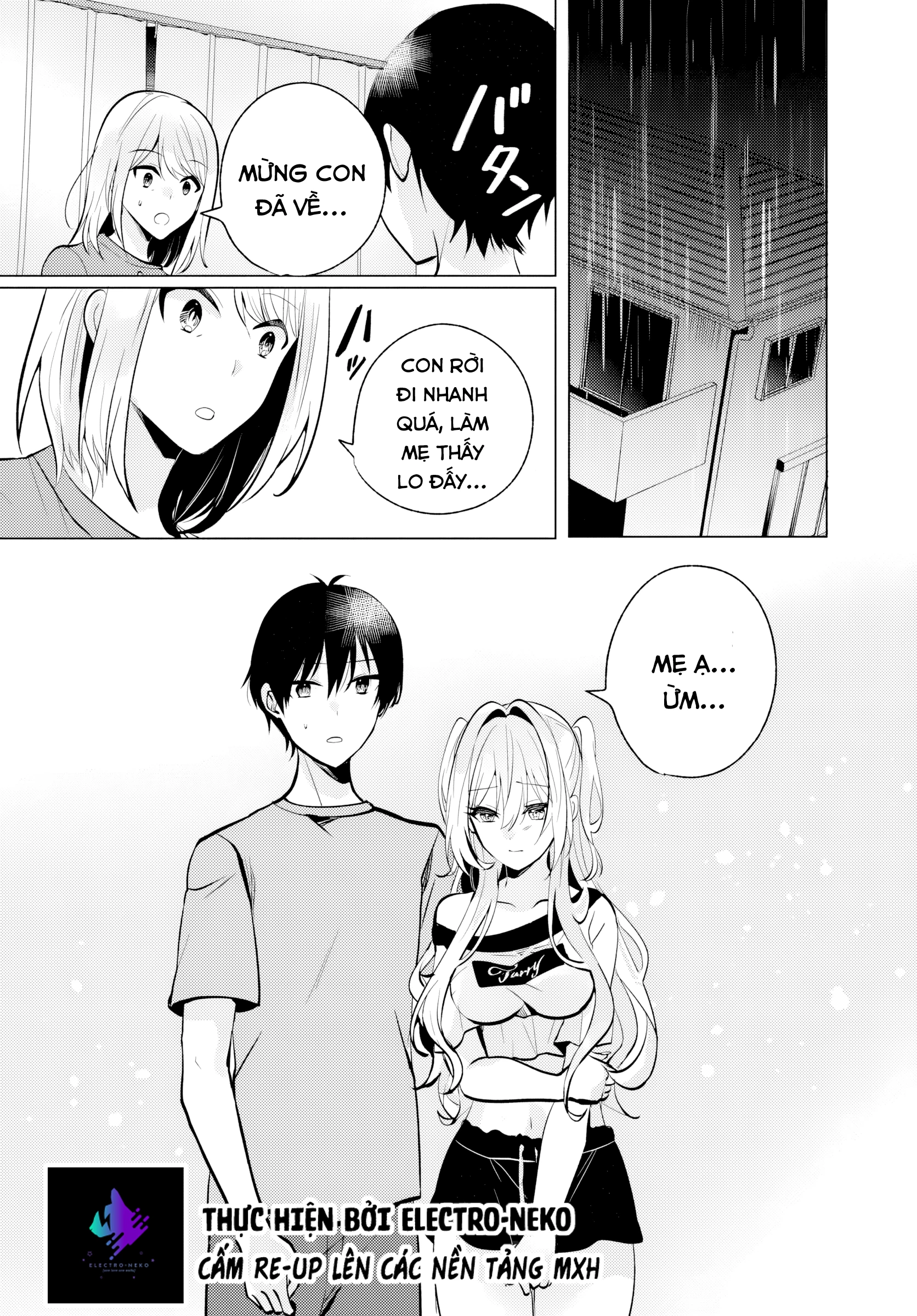 Sau giờ học, tại quán ăn gia đình, với cô bạn cùng lớp Chapter 7.1 - 12