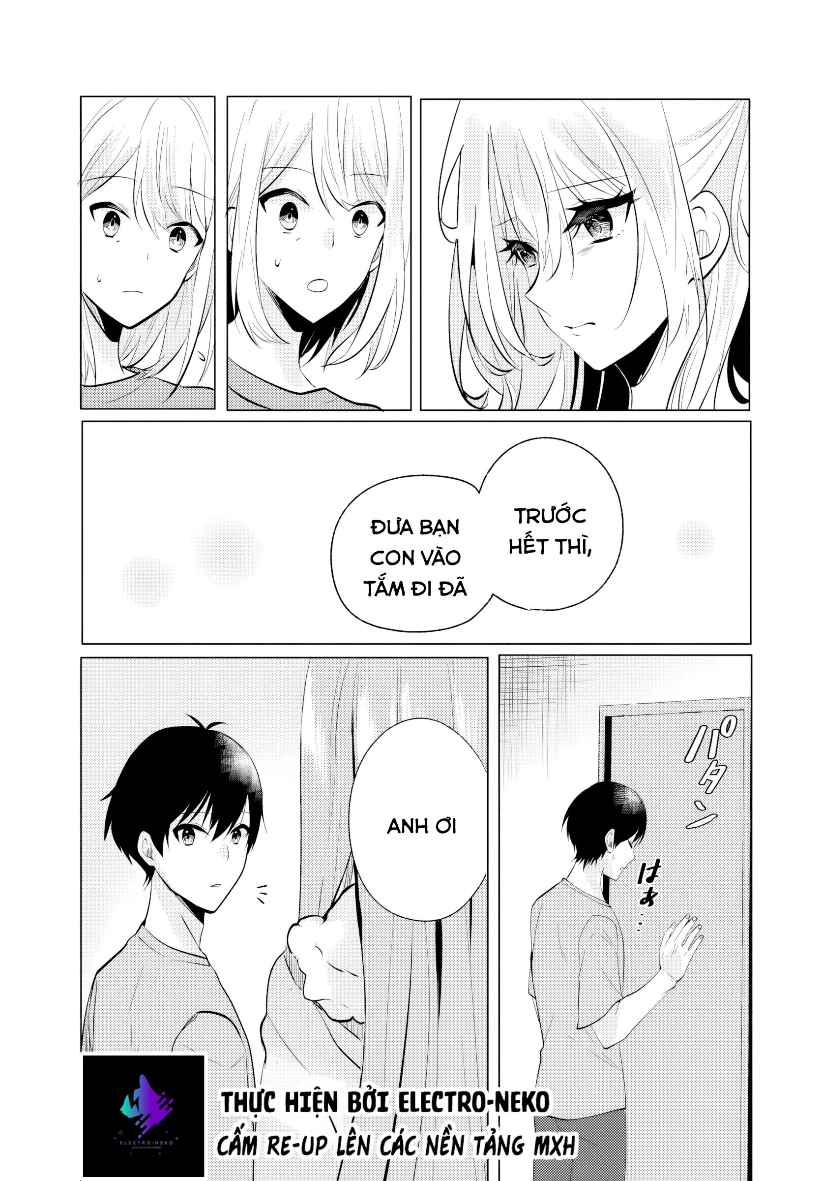 Sau giờ học, tại quán ăn gia đình, với cô bạn cùng lớp Chapter 7.1 - 13