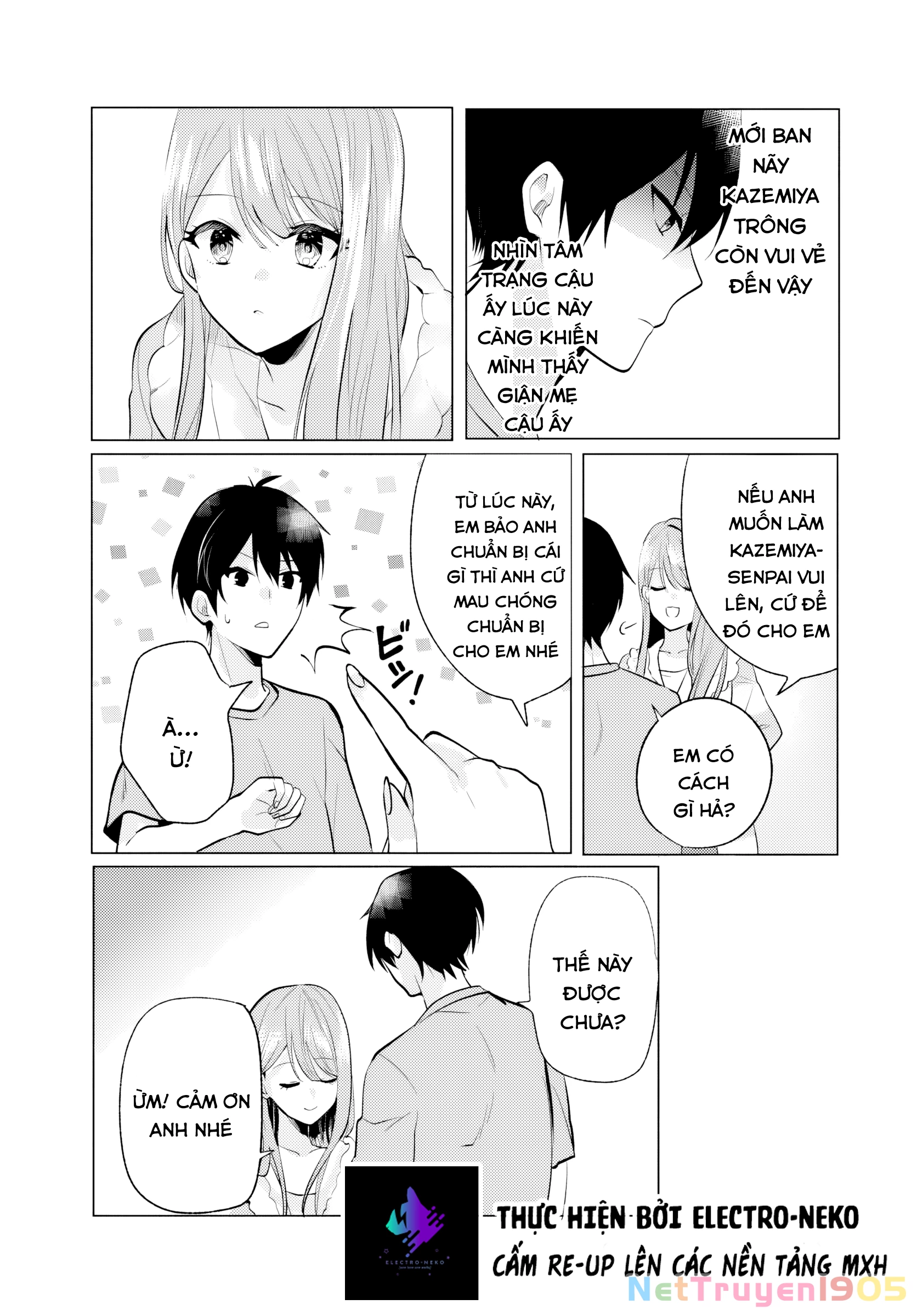 Sau giờ học, tại quán ăn gia đình, với cô bạn cùng lớp Chapter 7.1 - 15