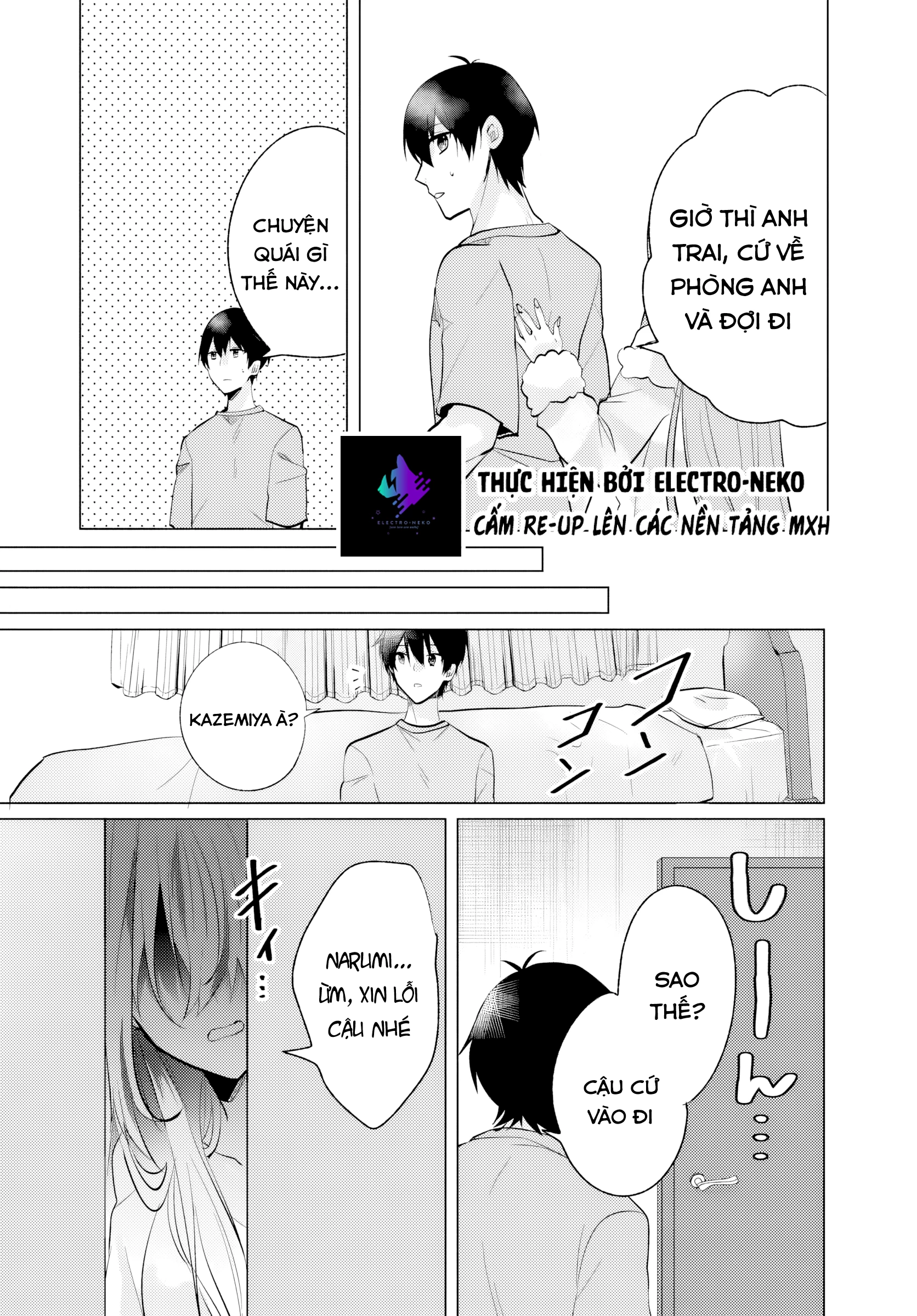 Sau giờ học, tại quán ăn gia đình, với cô bạn cùng lớp Chapter 7.1 - 16