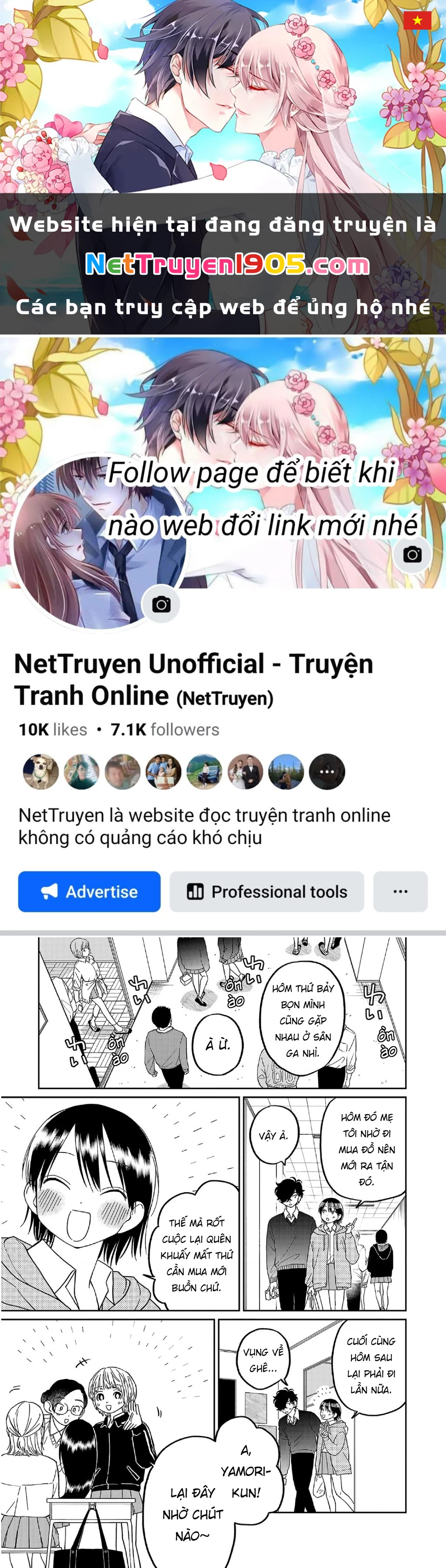 Đừng Làm Tôi Bối Rối, Yamori-kun! Chapter 12 - 1