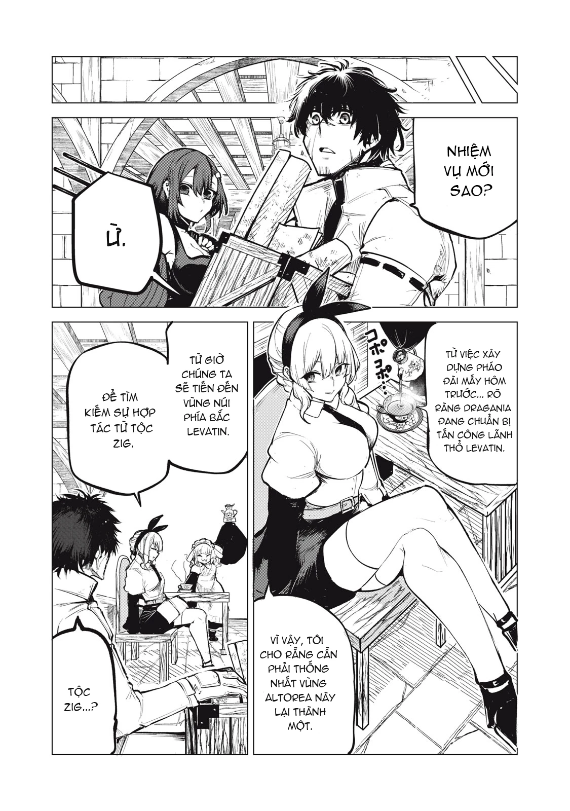 Ông chú và 100 con rồng dựng nên quốc gia mạnh nhất! Chapter 13 - Trang 2