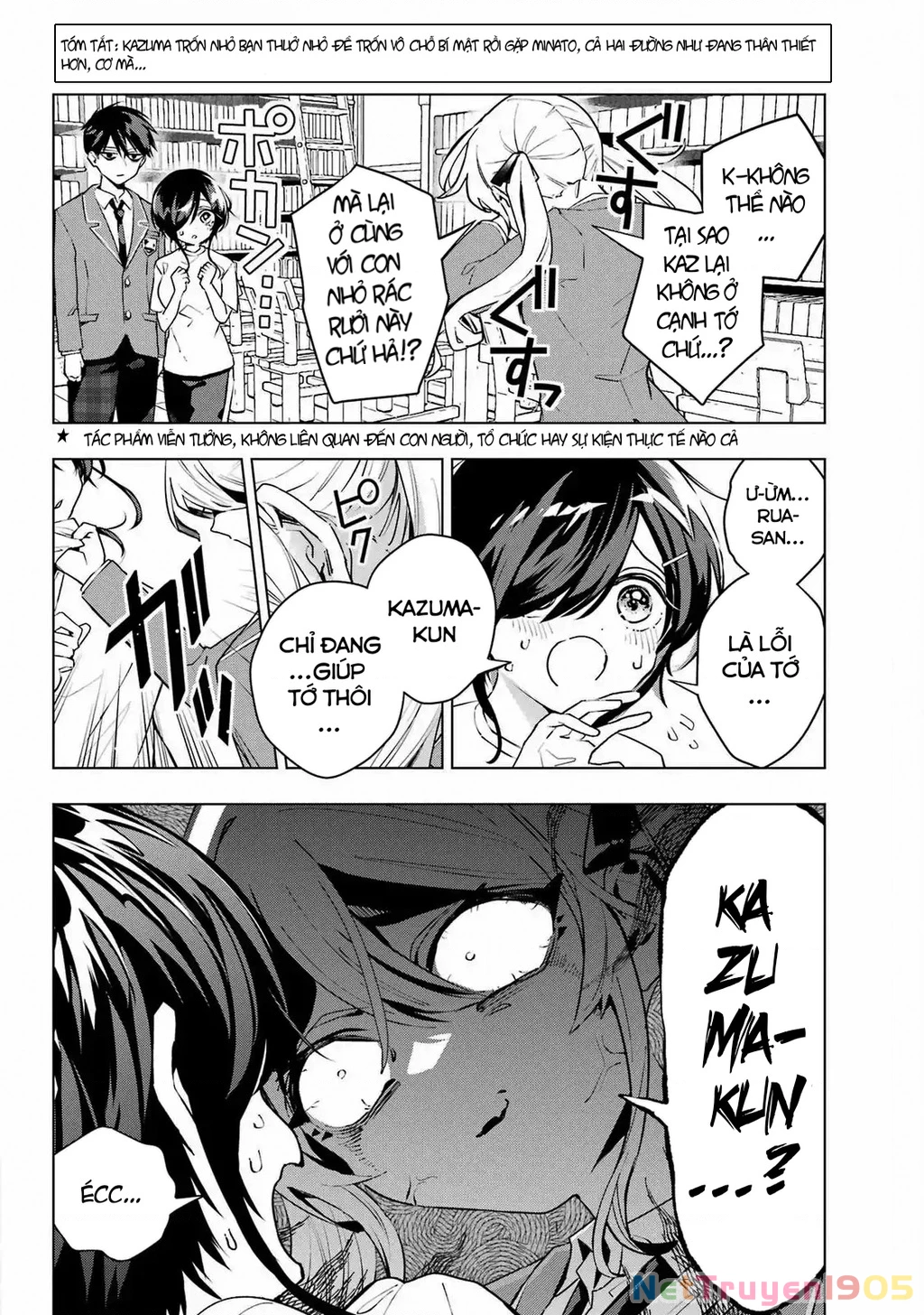 Anta To Osananajimitte Dake Demo Iyananoni! ~Zekkou Kara Hajimaru S-Kyuu Bishoujo To No Gakuen Nariagari Seikatsu~ Chapter 3 - 4