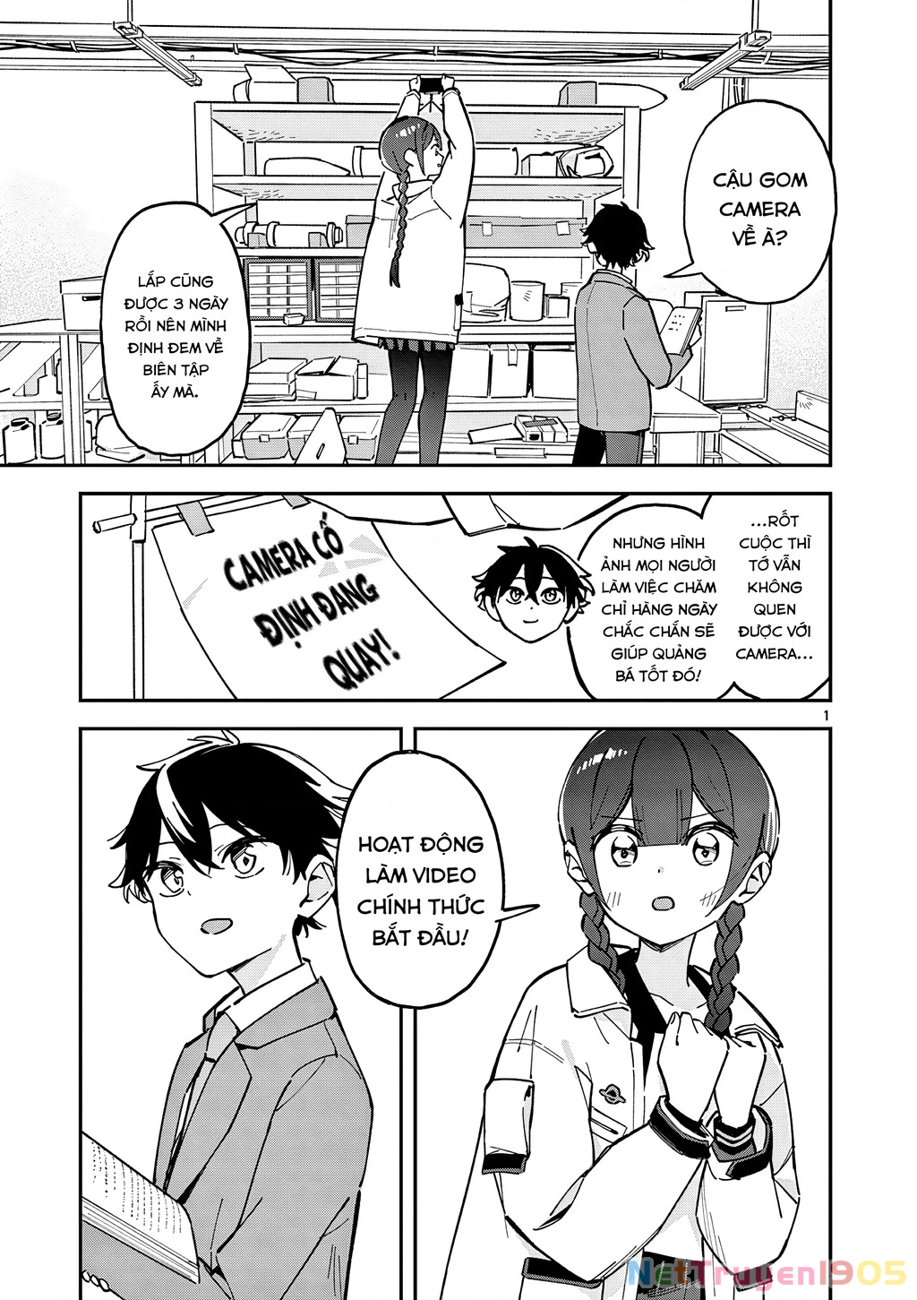 Houkago, Bokura wa Uchuu ni Mado Chapter 10 - Trang 2