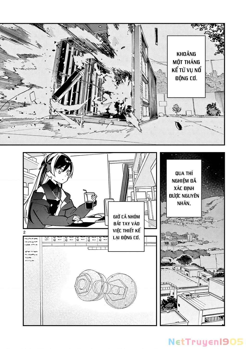 Houkago, Bokura wa Uchuu ni Mado Chapter 11 - Trang 2