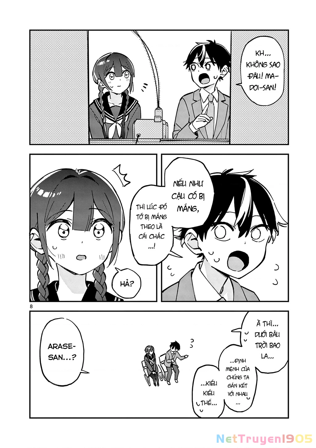Houkago, Bokura wa Uchuu ni Mado Chapter 12 - 8
