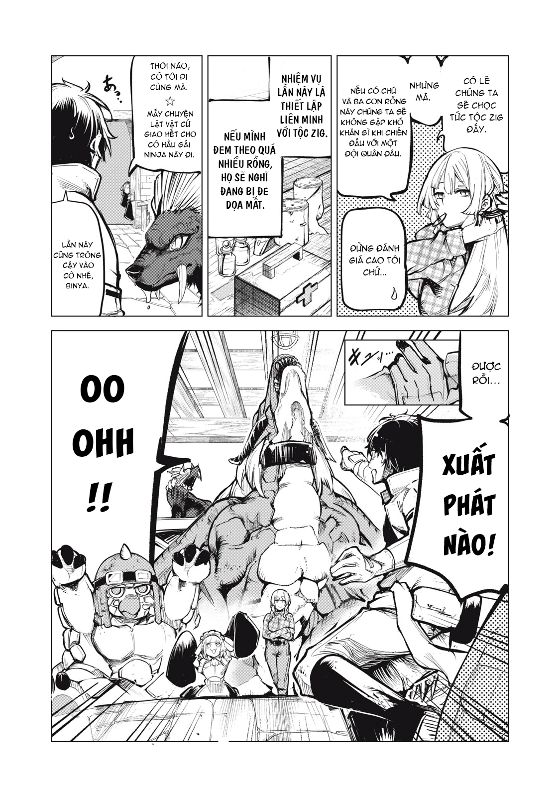 Ông Chú Và 100 Con Rồng Dựng Nên Quốc Gia Mạnh Nhất! Chapter 14.1 - 3
