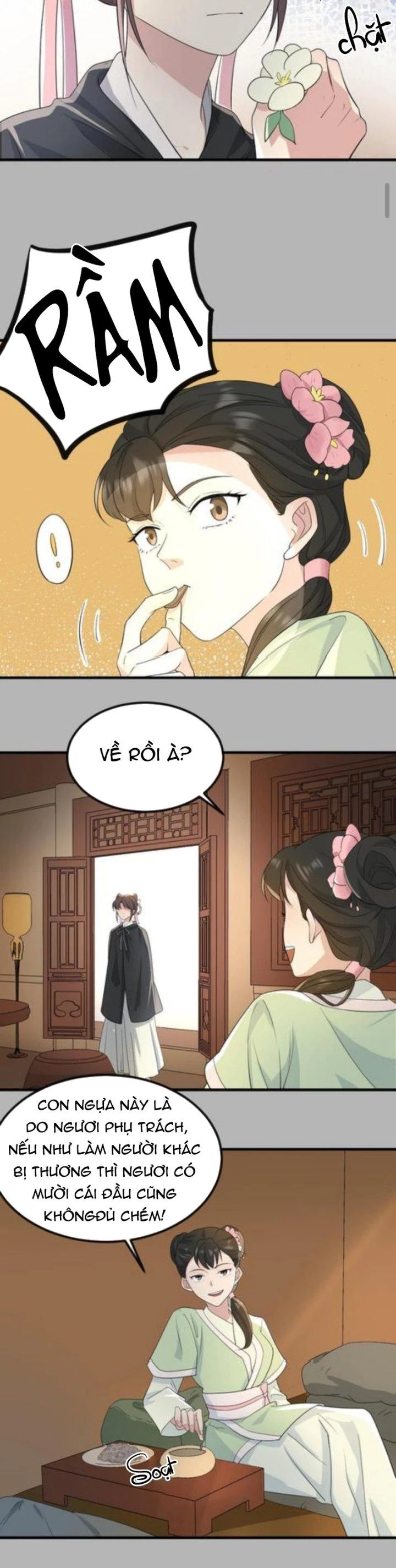 Bắt Ta Làm Cung Nữ? Ta Liền Cho Bạo Quân Quỳ Ván Giặt Đồ!!!! Chapter 32 - 4