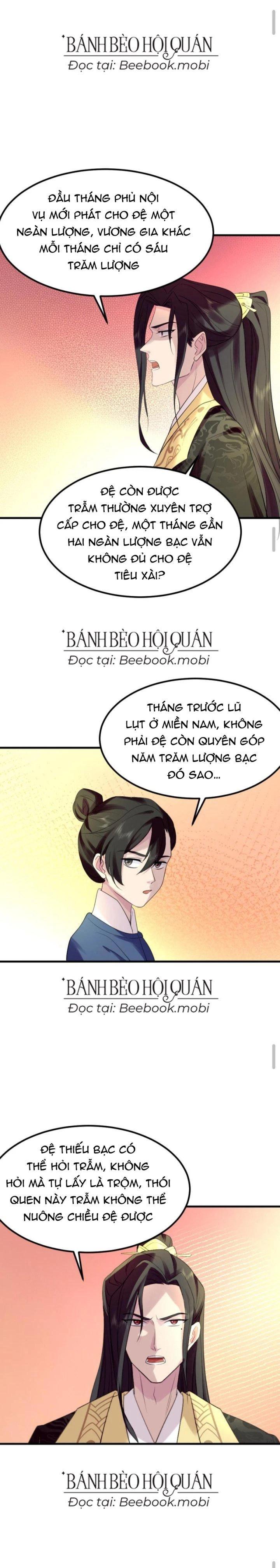 Bắt Ta Làm Cung Nữ? Ta Liền Cho Bạo Quân Quỳ Ván Giặt Đồ!!!! Chapter 90 - 4