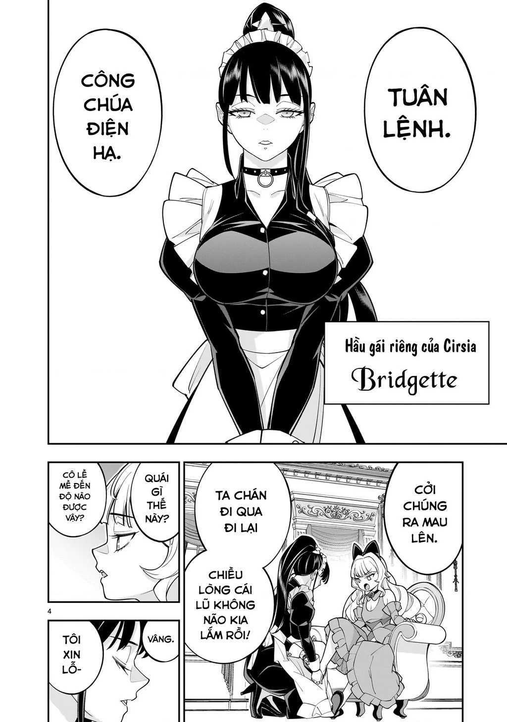 Sau khi trở về từ cõi chết, công chúa quyết định lập harem yuri để sinh tồn Chapter 6 - 5